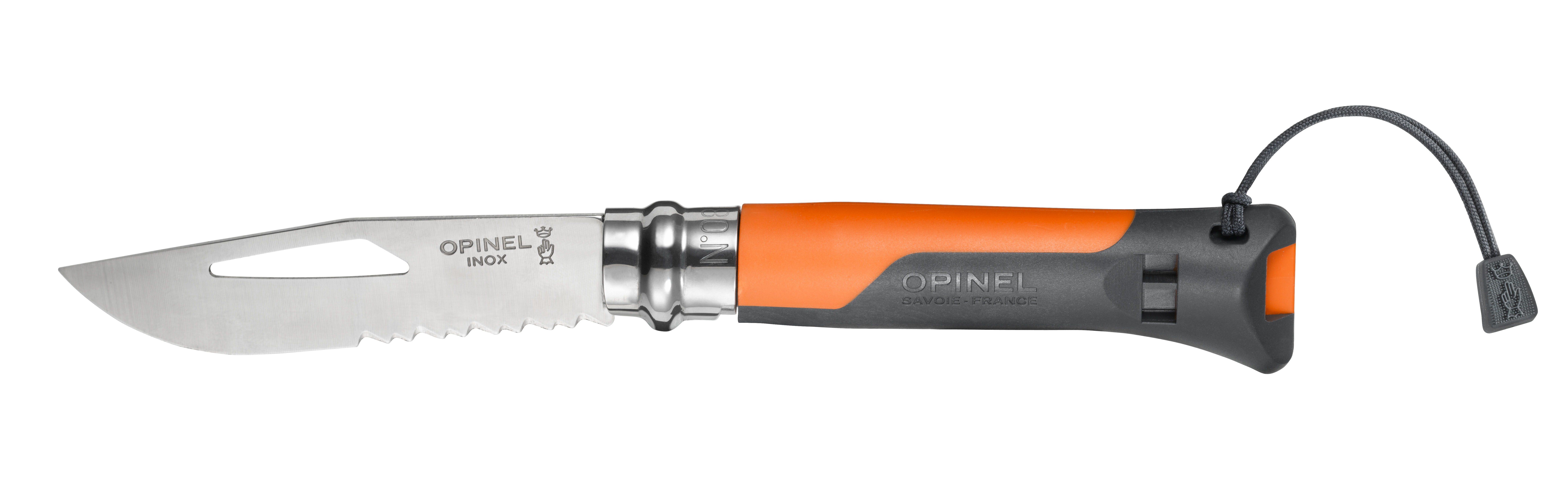 Couteau Outdoor N8 - terre/orange - OPINEL